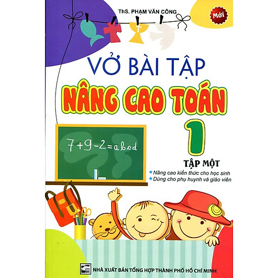 [Download sách] Vở Bài Tập Nâng Cao Toán Lớp 1 (Tập 1)