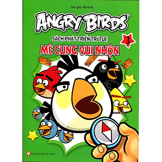 Angry Birds - Sách Phát Triển Trí Tuệ Mê Cung Vui Nhộn 3