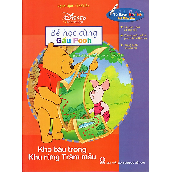 [Download Sách] Bé Học Cùng Gấu Pooh: Kho Báu Trong Khu Rừng Trăm Mẫu