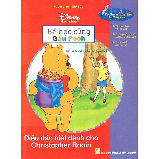Bé Học Cùng Gấu Pooh: Điểu Đặc Biệt Dành Cho Christopher Robin