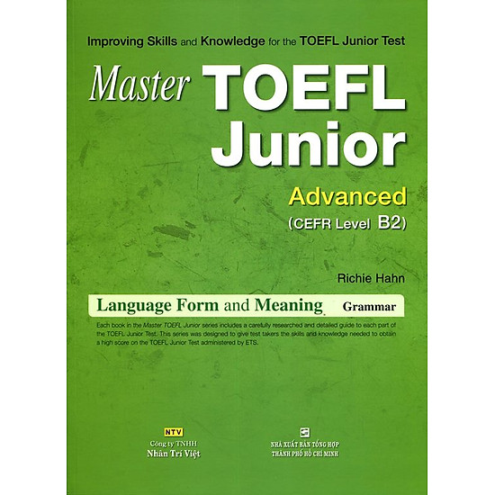 [Download Sách] Master TOEFL Junior Advanced Cefr Level B2 (Không CD)