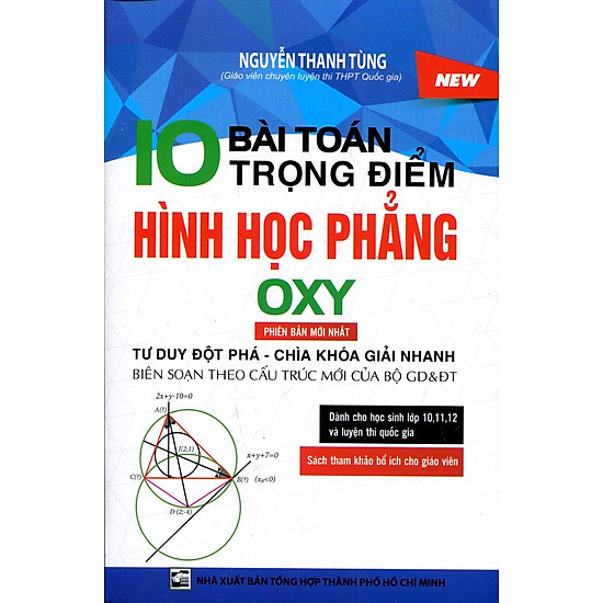 [Download sách] 10 Bài Toán Trọng Điểm Hình Học Phẳng Oxy (Phiên Bản Mới Nhất)