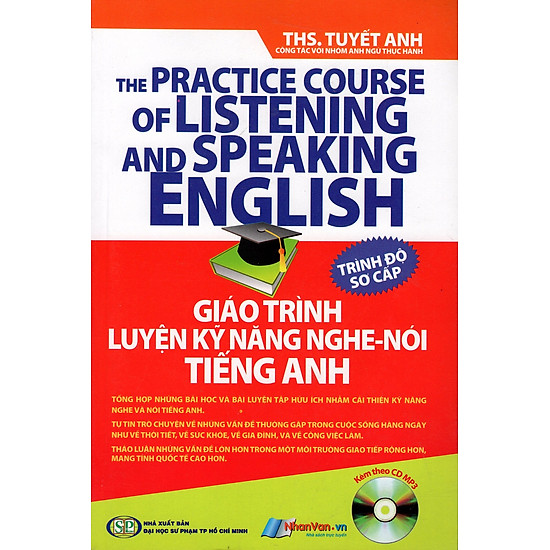 [Download Sách] Giáo Trình Luyện Kỹ Năng Nghe - Nói Tiếng Anh (Kèm Theo CD) - Trình Độ Sơ Cấp