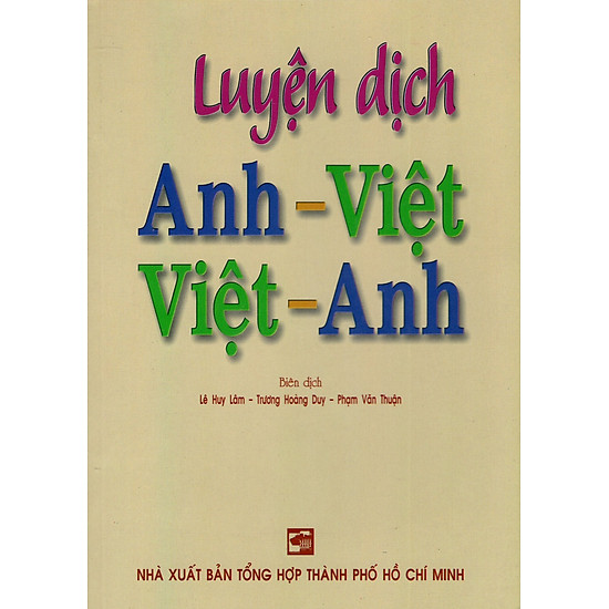 Luyện Dịch Anh - Việt Việt - Anh