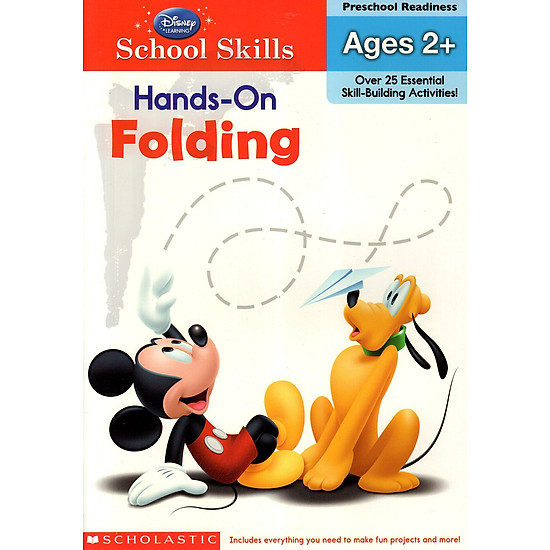 [Download sách] Disney School Skills: Hands-On Folding