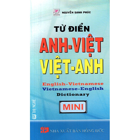Từ Điển Anh - Việt, Việt - Anh - Sách Bỏ Túi
