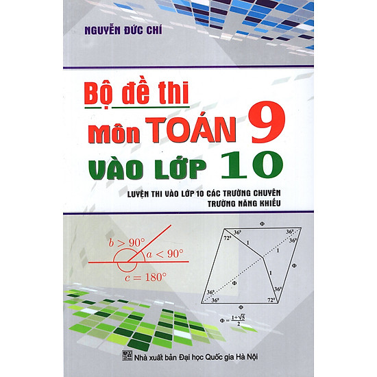 [Download sách] Bộ Đề Thi Môn Toán Lớp 9 Vào Lớp 10