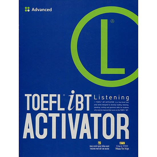 TOEFL iBT Activator Listening Advanced (Kèm CD)