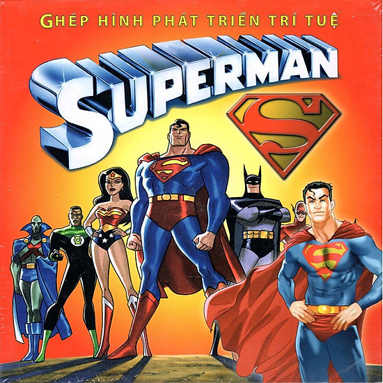 [Download Sách] Ghép Hình Phát Triển Trí Tuệ - Superman