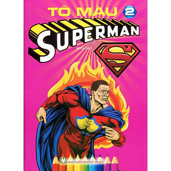 [Download Sách] Tô Màu Superman (Tập 2)