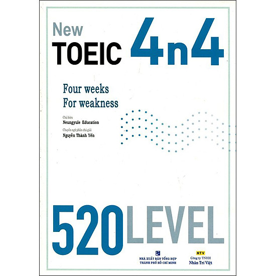 New TOEIC 4n4 520 Level (Kèm CD)