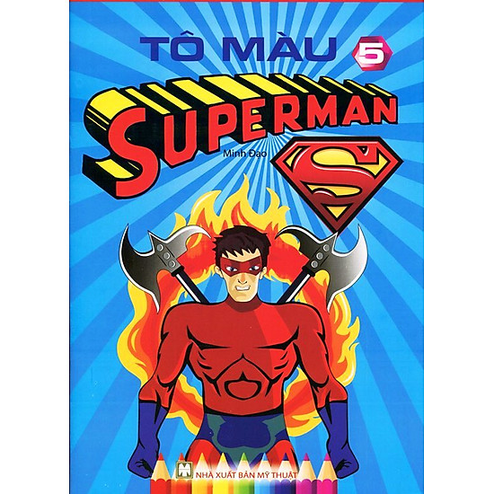 [Download Sách] Tô Màu Superman (Tập 5)