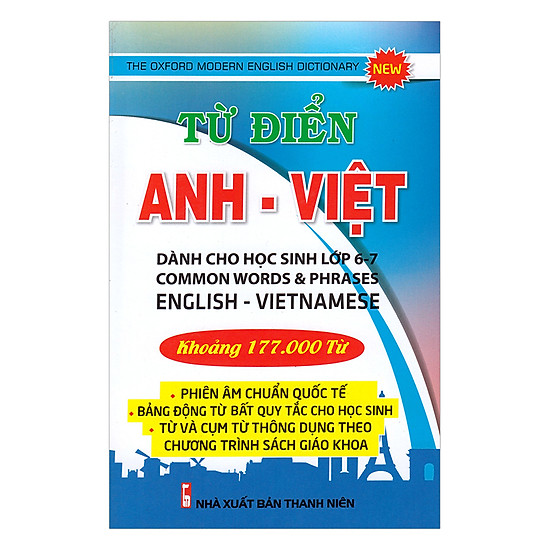 Download sách Từ Điển Anh - Việt 177.000 Từ