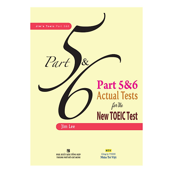 Part 5&6 Actual Tests For The New TOEIC Test
