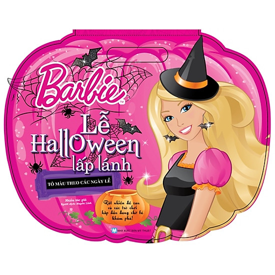 Tô Màu Theo Các Ngày Lễ Barbie - Lễ Haloween Lấp Lánh