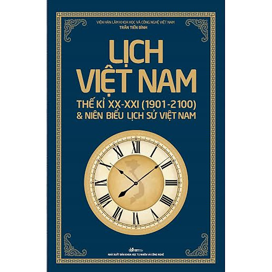 [Download sách] Lịch Việt Nam Thế kỉ XX - XXI (1901 - 2100) Và Niên Biểu Lịch Sử Việt Nam