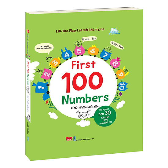 [Download Sách] Lift-The-Flap - Lật Mở Khám Phá: First 100 Numbers - 100 Số Đếm Đầu Tiên