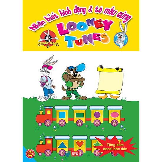 [Download Sách] Nhận Biết Hình Dạng Và Tô Màu Cùng Looney Tunes (Tặng Kèm Decal Bóc Dán)