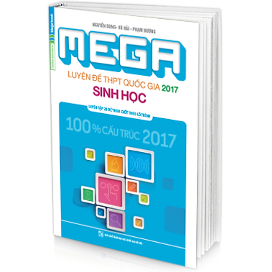 Mega Luyện Đề THPT Quốc Gia 2017 Môn Sinh Học ( Tặng mã thi thử online Megatest trị giá 120.000đ )
