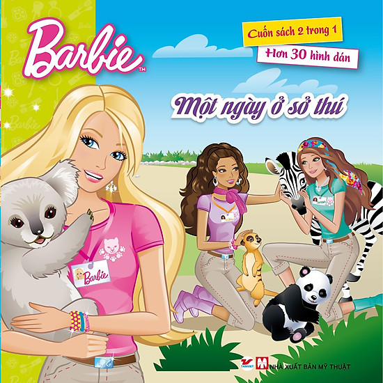 [Download Sách] Barbie - Một Ngày Ở Sở Thú, Những Nàng Hoạt Náo Viên Xinh Đẹp