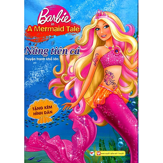 [Download Sách] Barbie - Nàng Tiên Cá (Truyện Tranh Khổ Lớn)
