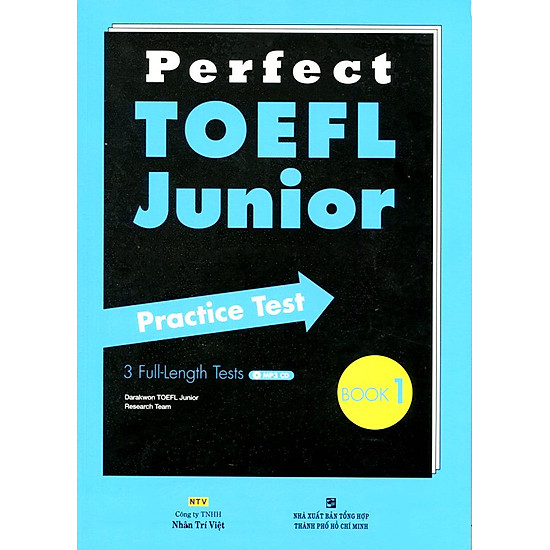 [Download Sách] Perfect Toefl Junior Book 1 (Kèm CD)