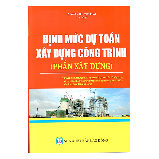 [Download Sách] Định Mức Dự Toán Công Trình (Phần Xây Dựng)