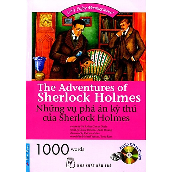 [Download sách] Happy Reader - Sherlock Holmes Và Những Vụ Phá Án Kỳ Thú - Kèm 1CD