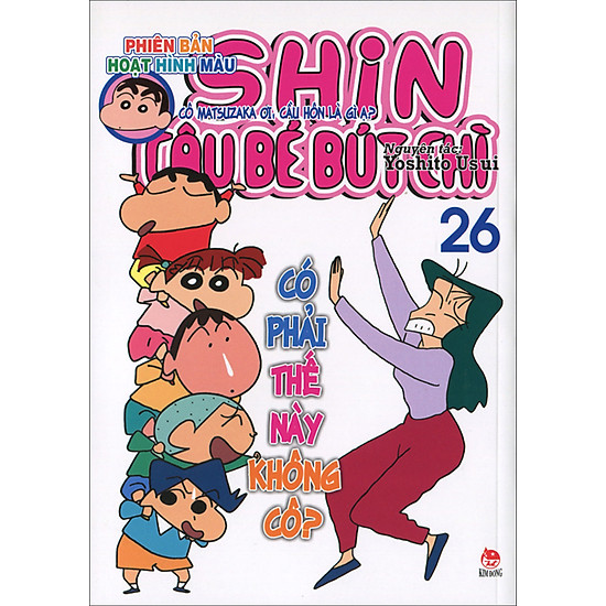 [Download Sách] Shin - Cậu Bé Bút Chì (Hoạt Hình Màu) - Tập 26 (Tái Bản 2015)