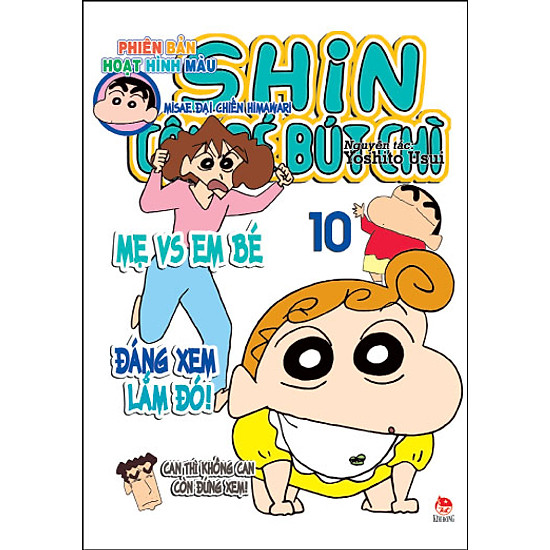 [Download Sách] Shin - Cậu Bé Bút Chì (Hoạt Hình Màu) - Tập 10