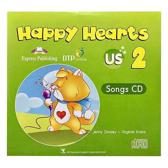 Happy Hearts US 2 Songs CD