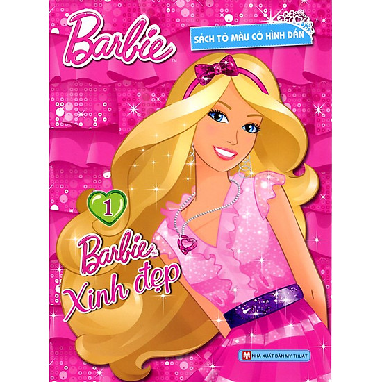 Barbie Xinh Đẹp - Tập 1 (Sách Tô Màu)