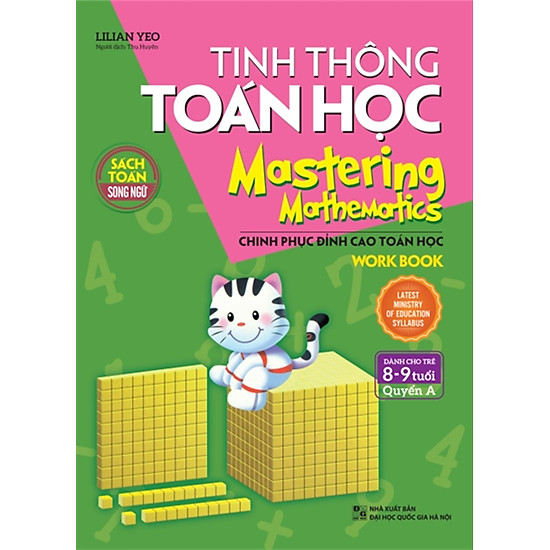 [Download Sách] Tinh Thông Toán Học Mastering Mathematics - Work Book - Quyển A (Dành Cho Trẻ 8 - 9 Tuổi)