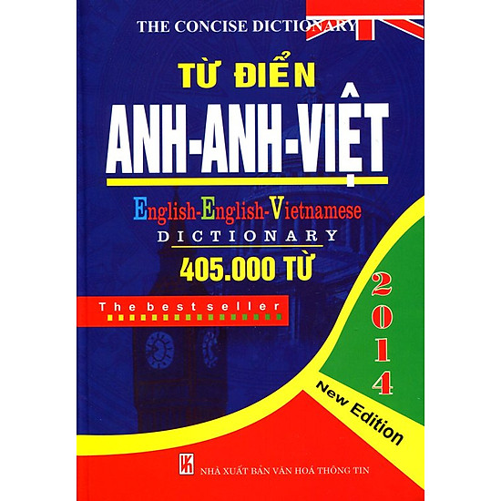 [Download Sách] Từ Điển Anh - Anh - Việt (405.000 Từ) - Bìa Cứng