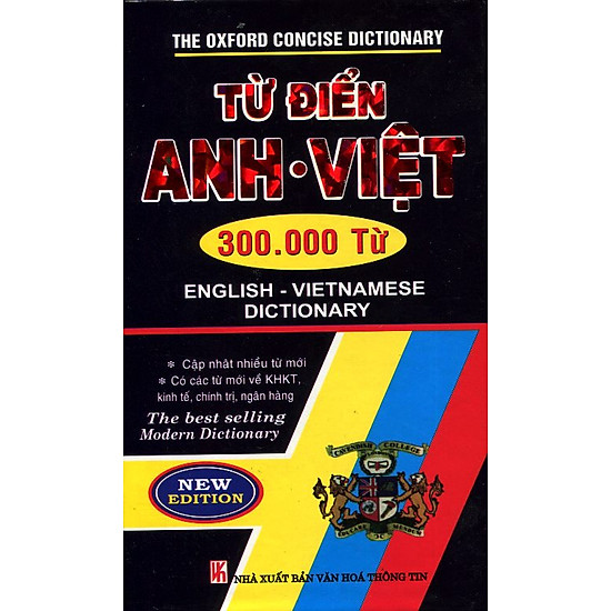 [Download Sách] Từ Điển Anh - Việt (300.000 Từ) - Bìa Cứng