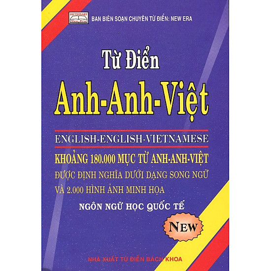 [Download Sách] Từ Điển Anh - Anh - Việt Khoảng 180.000 Mục Từ