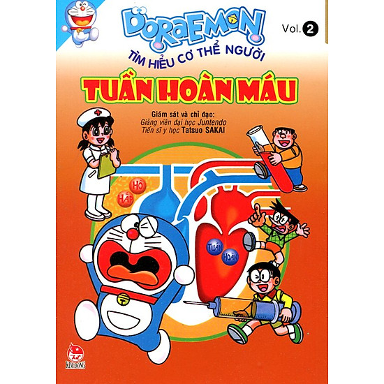 [Download Sách] Doraemon Tìm Hiểu Cơ Thể Người - Tuần Hoàn Máu
