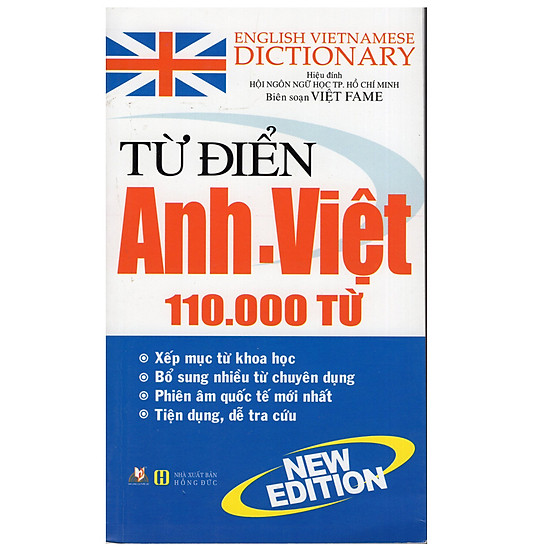 [Download Sách] Từ Điển Anh - Việt 110.000 Từ (Văn Lang)