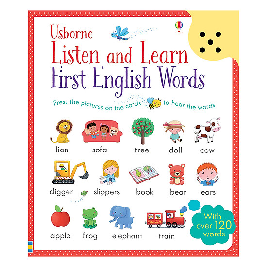 Usborne Listen And Learn First English Words