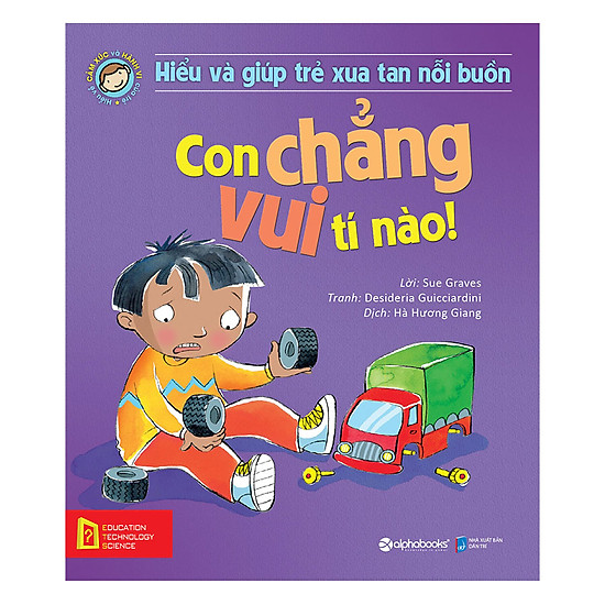 [Download Sách] Hiểu Về Cảm Xúc Và Hành Vi Của Trẻ - Con Chẳng Vui Tí Nào! (Hiểu Và Giúp Trẻ Xua Tan Nỗi Buồn)