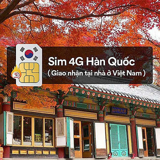 Sim 4G Hàn Quốc