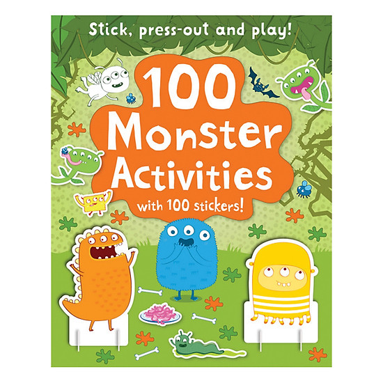 [Download Sách] 100 Monster Activity Book