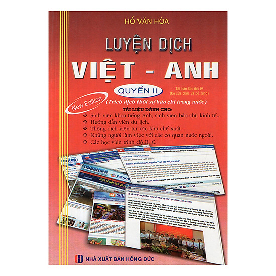 Luyện Dịch Việt Anh Quyển II