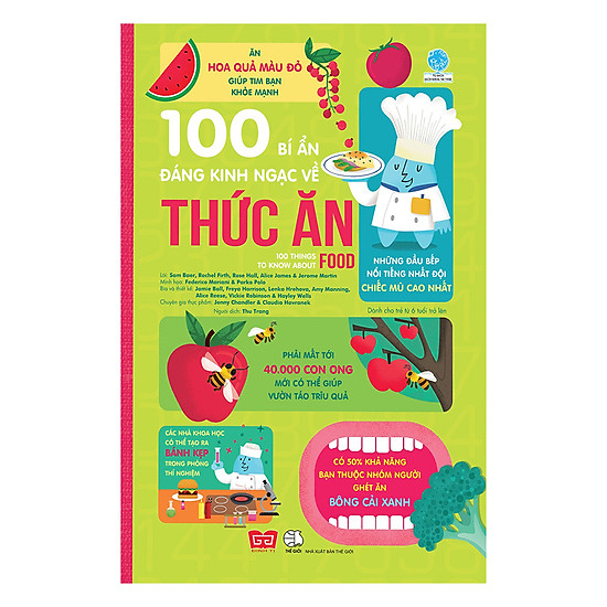 100 Bí Ẩn Đáng Kinh Ngạc Về Thức Ăn (USBORNE - 100 Things To Know About Food)