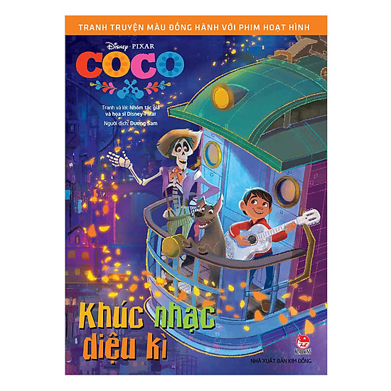 Tranh Truyện Màu Đồng Hành Cùng Phim Hoạt Hình: Coco - Khúc Nhạc Kì Diệu