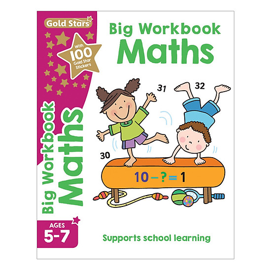 [Download Sách] Gold Stars - Big Workbook Maths Ages 5-7