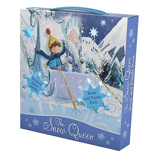 The Snow Queen Book And Puzzle Pack