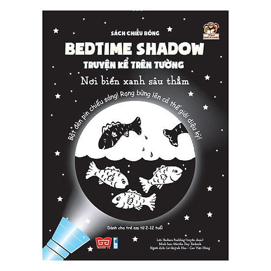 Sách Chiếu Bóng - Bedtime Shadow – Truyện Kể Trên Tường - Nơi Biển Xanh Sâu Thẳm