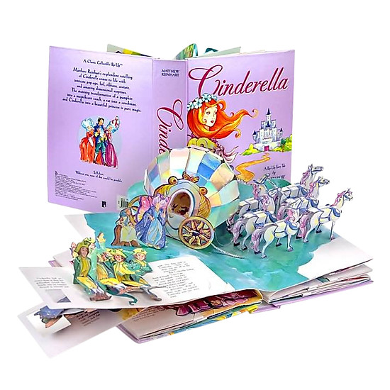 [Download Sách] Cinderella: A Pop-Up Fairy Tale (Classic Collectible Pop-Up)