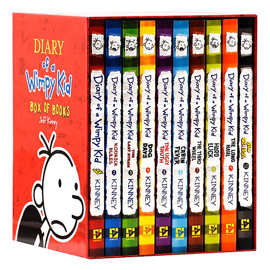 Diary Of A Wimpy Kid Box Of Books (Volumes 1 - 10)